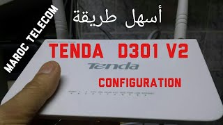 TENDA D301 V2 CONFIGURATION [upl. by Drews663]