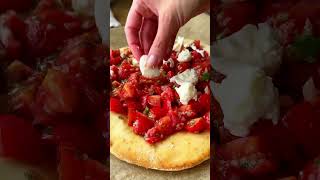 😍🍅 Saftige Bruschetta Pizza  Thermomix® Rezepte [upl. by Ainaled]