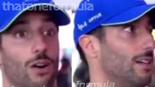 Daniel Ricciardo angry after Lance Stroll blamed the incident on him [upl. by Dorothi959]