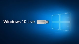 How To Create Windows 10 Live Bootable USB Drive [upl. by Bensen]