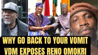 Reno Omokri’s Integrity Shttered F1red After Cozying Up to Tinubu renoomokri mauricesam life [upl. by Llewej]