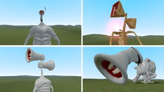 WEIRD MEGAPHONES AND MEGAHORNS COMPILATION Garrys Mod Leovincible Siren Heads [upl. by Matilda]