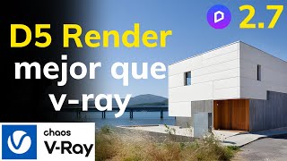 🔴Nuevo D5 Render 27 mejor que VRay🔴 Creo que es el MEJOR🔴 [upl. by Annerol]