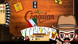 ¡un juego de baraja Conquian Android gameplay [upl. by Oak]