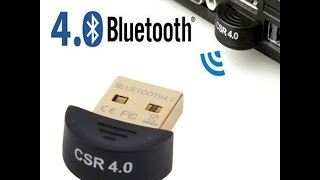 USB Bluetooth V40 адаптер на чипе CSR8510 A10 [upl. by Adham]