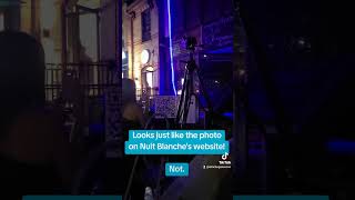 Nuit Blanche 2024 needs to do a better job with its descriptions [upl. by Nosbig234]