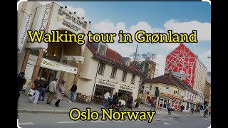 Grønland Oslo Dangerous place in NORWAY  IS IT TRUE  Walk with me [upl. by Charity198]