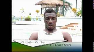 Christian Caulker Leone Stars Goal Keeper [upl. by Sallie651]