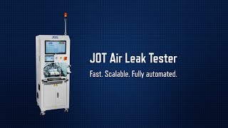 JOT Air Leak Tester  IP68 Waterproof test platform [upl. by Irac]