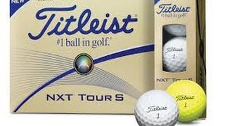 Titleist NXT Tour S vs Titleist Pro V 1 [upl. by Noemad148]