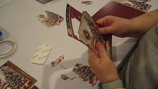 Hunkydory Crafts Stepping into Christmas Part 3 of 4 Card Making VIdeo [upl. by Sy383]