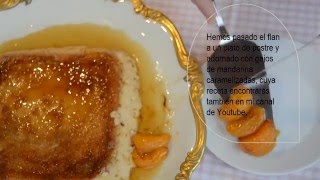 FLAN DE HUEVO al MICROONDAS con MANDARINAS caramelizadas en sólo 15 minutos¡¡ APRENDE CONMIGO [upl. by Azmah]