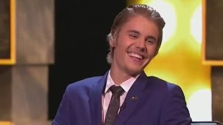 Ron Burgundy at Justin Biebers roast He [upl. by Notterb]