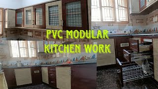 PVC amp upvc modular kitchen work mailaduthurai contact 7708419499 [upl. by Royal435]