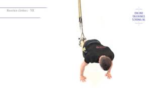 Mountain Climbers  TRX  Buikspieroefening  Onlinetrainingsschemanl [upl. by Akiaki149]