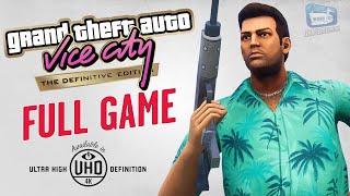 GTA Vice City The Definitive Edition  Full Game Walkthrough in 4K [upl. by Atteuqram]