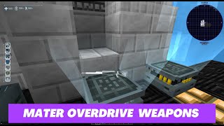 Sky Factory 4 Tutorial  Matter Overdrive Weapons  Works for most modpacks [upl. by Nirhtak]