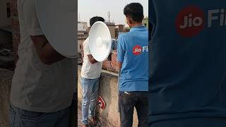 Jio Airfiber Plus Installation Short Video 04 wifi jioairfiber jio [upl. by Babby]