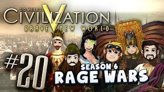 Civ 5 Rage Wars 20  Make Nukes Not War [upl. by Kcirdahs260]