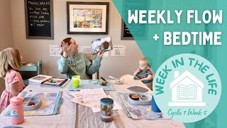 Homeschool Habits  Our Evening Routine  Week In The Life Cycle 1 Week 5 [upl. by Aihsoek272]