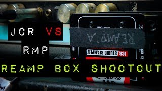 Reamp Box Shootout  Radial JCR John Cuniberti Circuit versus 100 Radial ProRMP [upl. by Guy]