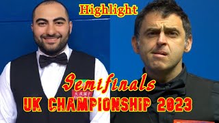 Ronnie OSullivan vs Hossein Vafaei SF Highlight UK Championship 2023 Snooker [upl. by Murat728]