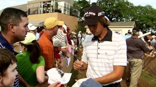 Aaron Baddeley away from the course [upl. by Sillert77]