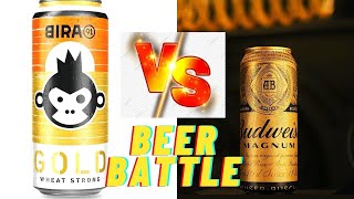 BUDWEISER MAGNUM VS BIRA GOLD BEER  34 minute vlog [upl. by Ettennig]