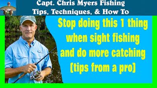 Sight Fishing Techniques Are you spooking the fish with your line [upl. by Siriso]