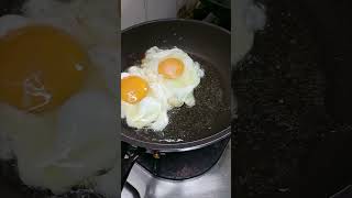 Sausage and Eggs Fryeggrecipes fry sausage breakfast satisfying cookingasmr short [upl. by Melentha]