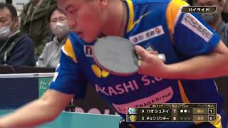 Tリーグ202433岡山リベッツ VS 金沢ポート 試合ハイライト [upl. by Atnuahc]