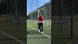 Ten jeden PRO BRAMKARZ piłkanożna football bramkarz shoot [upl. by Hanauq64]