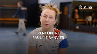 Rencontre avec Pauline Ranvier championne descrime athlète aux JO 2024 [upl. by Lynus]