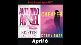 Kristen Ashley discusses Avenging Angel Karen Rose discusses Cheater [upl. by Zanlog]