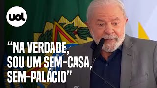 Lula fala sobre estar morando em hotel Na verdade sou um semcasa sempalácio [upl. by Amorita247]