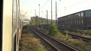 DeutschPolnischer Nostalgiezug nach Stettin  Szczecin PL Vorbeifahrt Bw Berliner SBahn [upl. by Avir408]