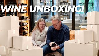 WINE HAUL UNBOXING [upl. by Annora]