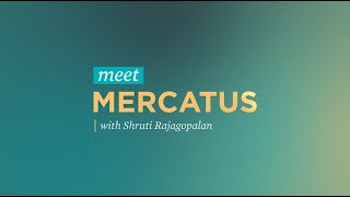 Meet Mercatus with Shruti Rajagopalan [upl. by Knowles631]