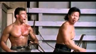 Van Damme vs Bolo Yeung Double Impact Fight Scene [upl. by Nimaj515]