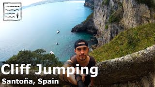 Cliff Jumping Cantabria [upl. by Norre424]