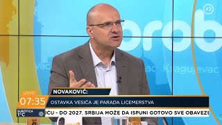 Borislav Novaković  U Novom Sadu je pala država Odgovorni kolektivno da podnesu ostavke [upl. by Ehgit]