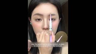 How to Achieve Flawless Brows Eyebrow Pencil amp Mascara [upl. by Dorr668]