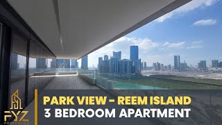 Park View Tower  Reem Island  3 Bedroom Apartment [upl. by Aibsel]