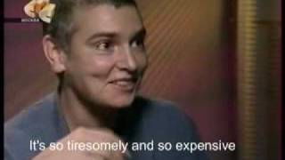 Sinead OConnor on russian TV with english subtitles [upl. by Ritter]