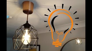 Install a Light Fitting  IKEA Hemma [upl. by Lucia]