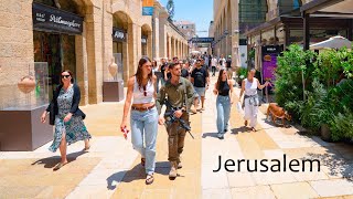 JERUSALEM TODAY Full Immersion into the Citys Atmosphere on the Hottest Day [upl. by Nosinned]