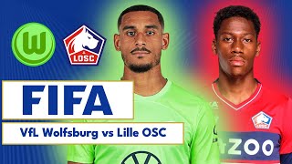 VfL Wolfsburg 10 Lille OSC  Club Friendly  LIVE [upl. by Jaffe55]