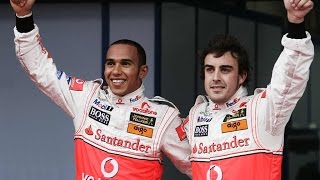 fernando Alonso Vs lewis Hamilton  qualifyng gp monaco F1 2007 [upl. by Einatirb135]