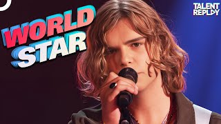 16YearOld Oscar Is Already a WORLD STAR  Americas Got Talent [upl. by Autrey]