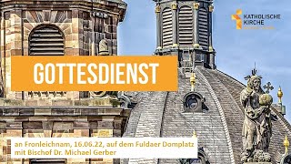 Gottesdienst zu Fronleichnam [upl. by Nilde]